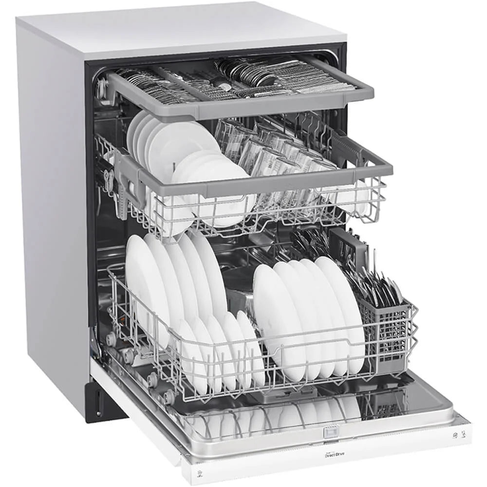 LG LDFN4542W Built-in Dishwasher with PrintProof Finish, 44 dB