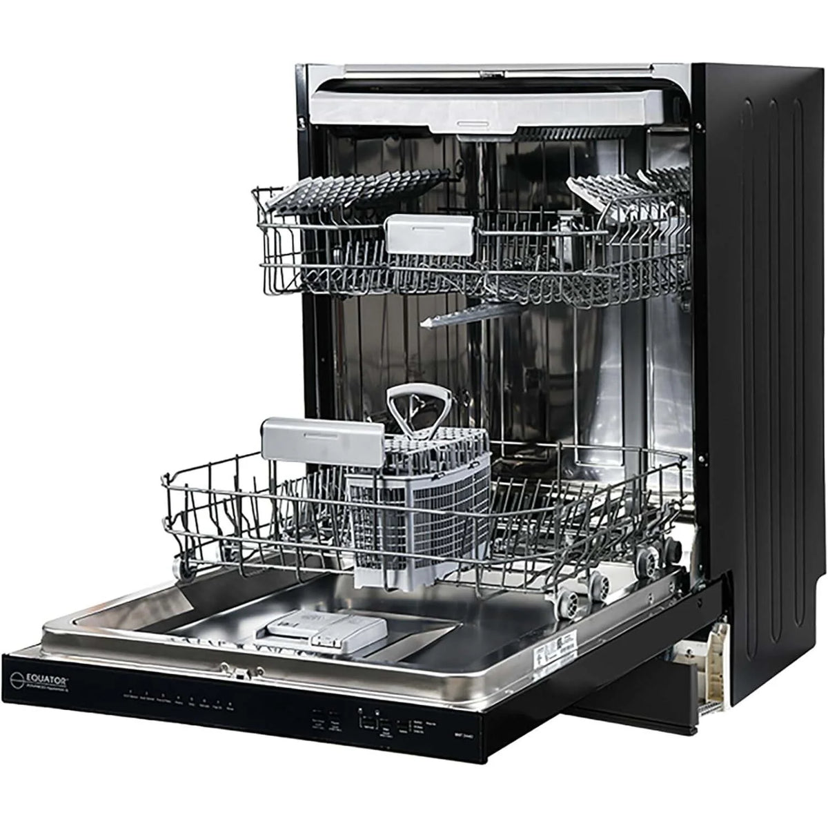 Equator 24 in Dishwasher Top Control 3 Rack 15 place 3.4g QUIET 51 dB 110V EStar