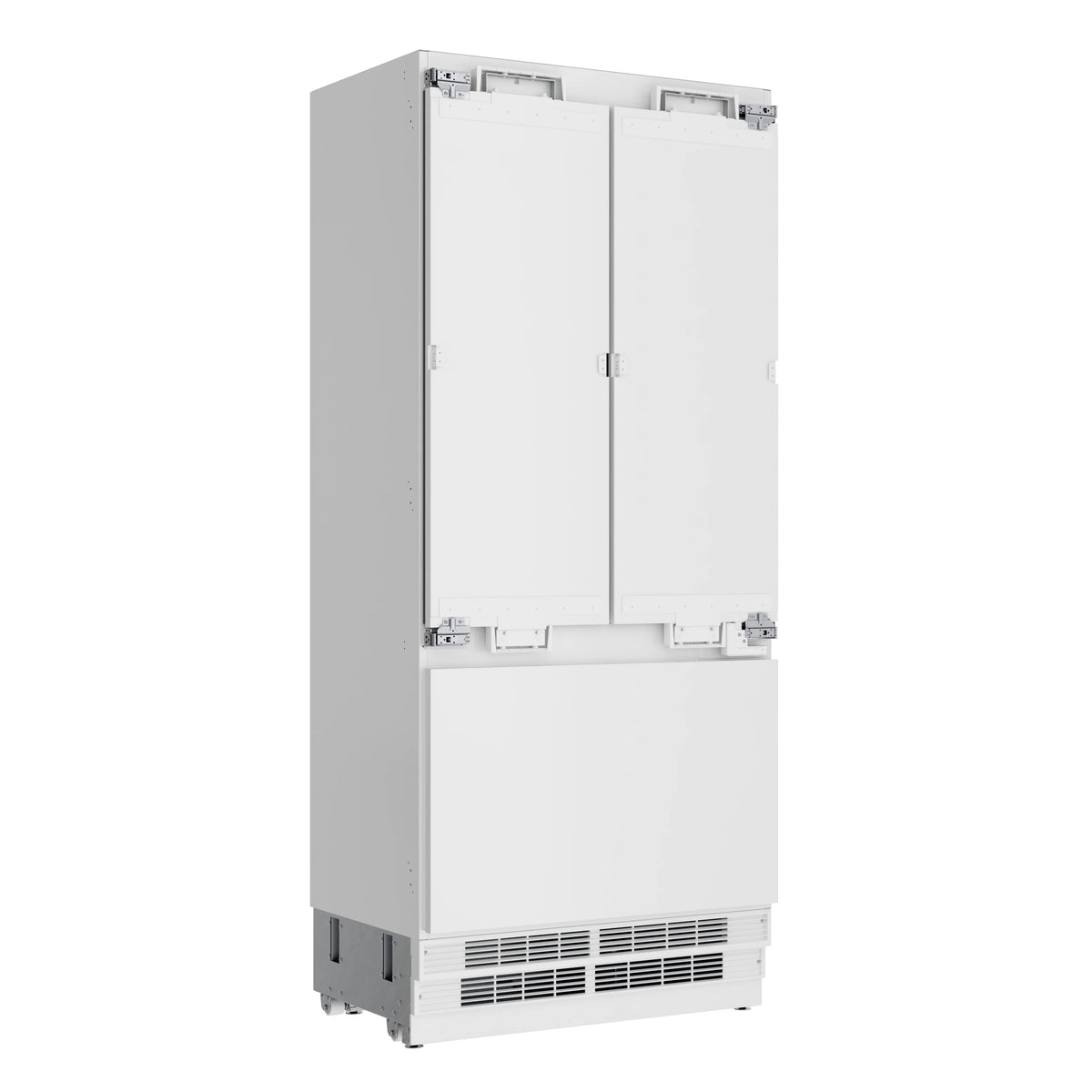 36 In. Panel Ready French Door Refrigerator With Ice maker, water dispenser, Frost Free . 19.6 total cubic feet
