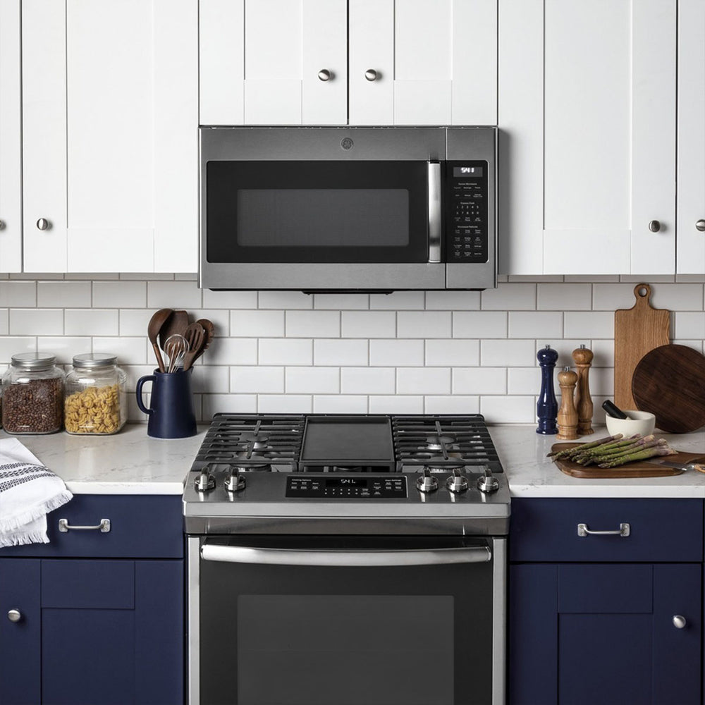 General Electric Over-the-Range Sensor Microwave Oven 1.7 cu In Stainless Steel