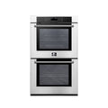 Forno Villarosa 30-Inch Built-In Double Wall Oven, Stainless Steel, Convection Cooking, Touch Control Panel, Self-Cleaning Function