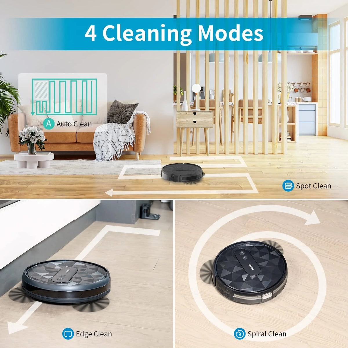 AIRROBO P20 Robot Vacuum Cleaner, Anti Collision and Avoid Falling