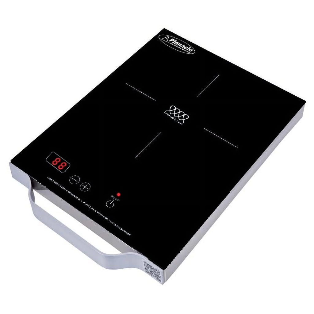 Equator 11inch Portable Single-Burner Induction Cooktop - with Handle in Black
