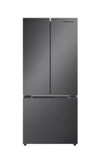 Hamilton Beach, 16.6 Cu. Ft. French Door Refrigerator, Black Stainless
