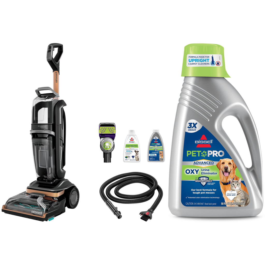 BISSELL Revolution HydroSteam Carpet Cleaner, 3428