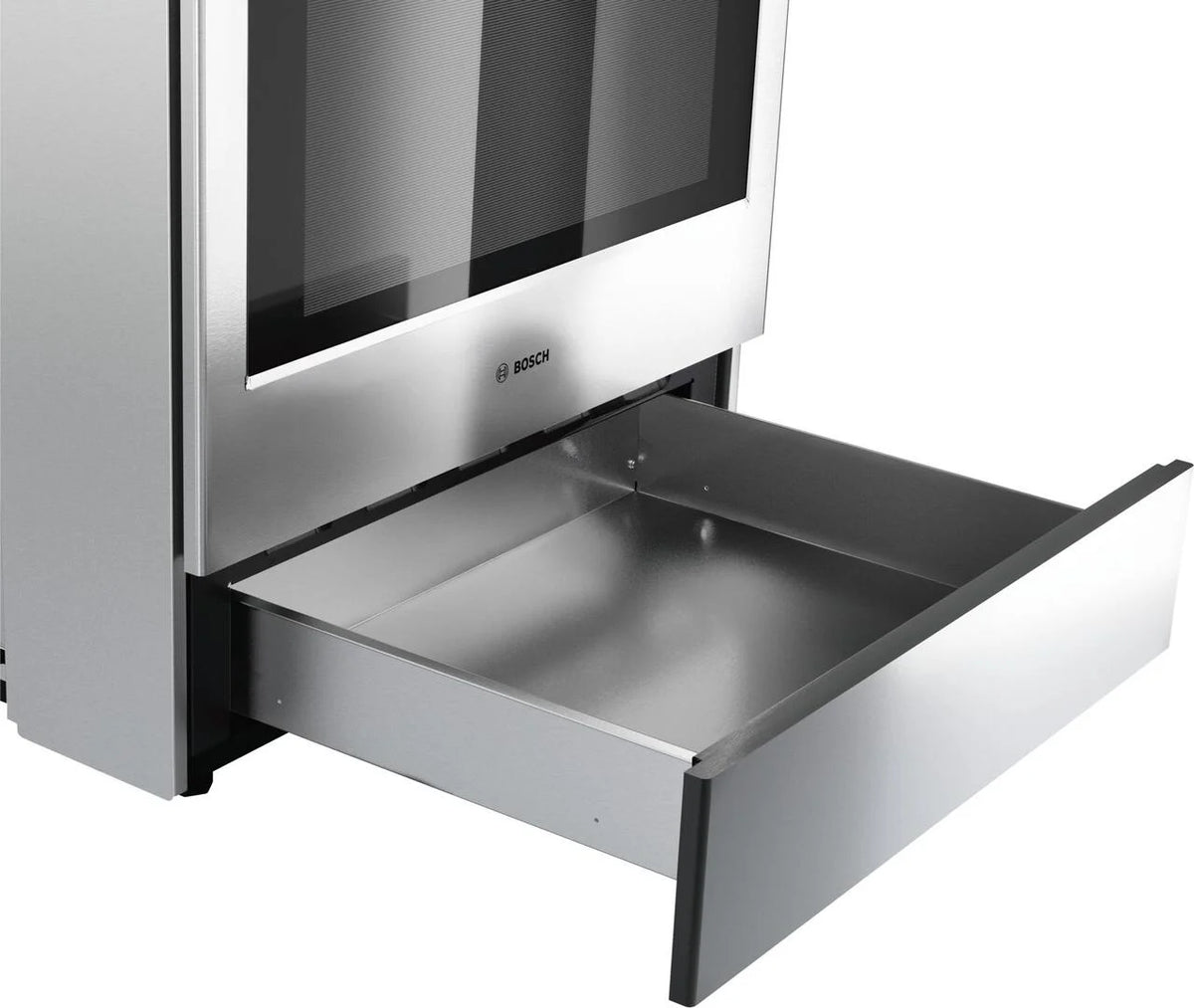 Bosch 30a?? 4.6 cu ft Slide-In Double Oven Electric Range in Stainless Steel
