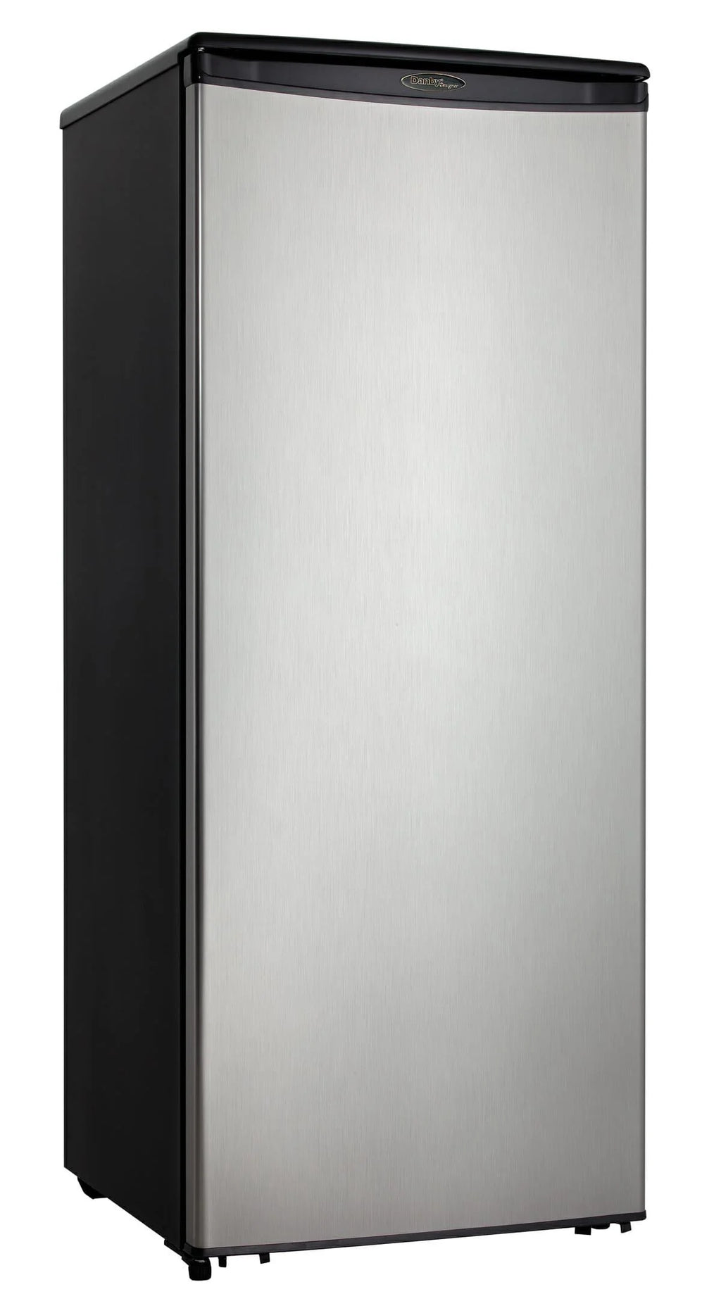 Danby Designer 11 C Ft Automatic Defrost Apartment Refrigerator, Spotless Steel