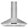 Cosmo 30 in. Ducted Range Hood in Stainless Steel with Touch Controls, LED Lighting and Permanent Filters