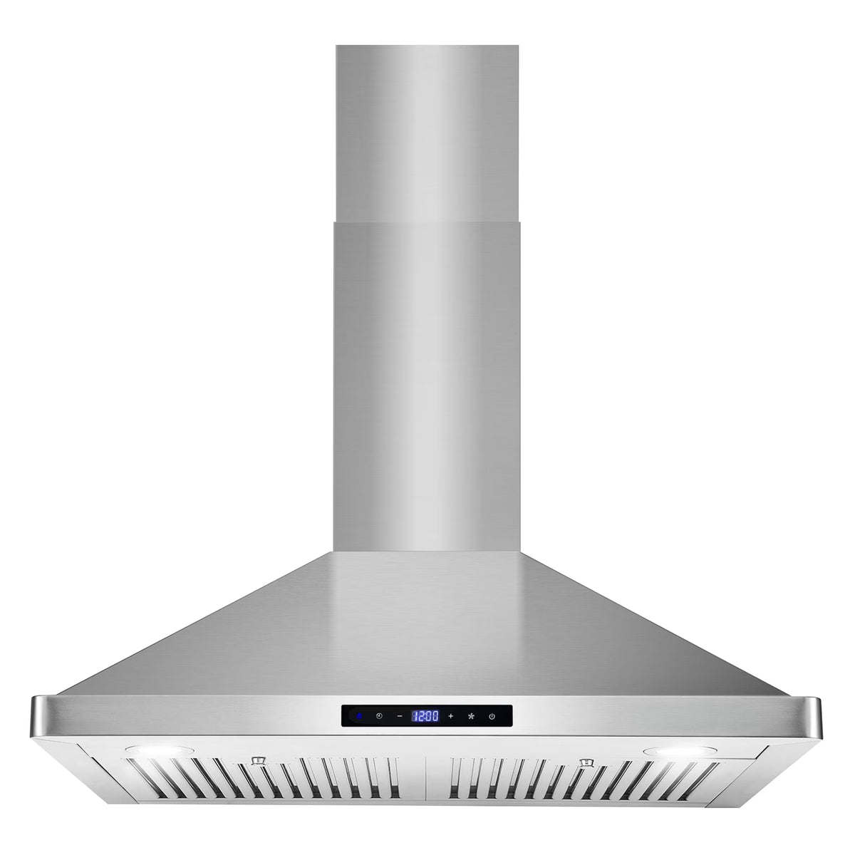 Cosmo 30 in. Ducted Range Hood in Stainless Steel with Touch Controls, LED Lighting and Permanent Filters