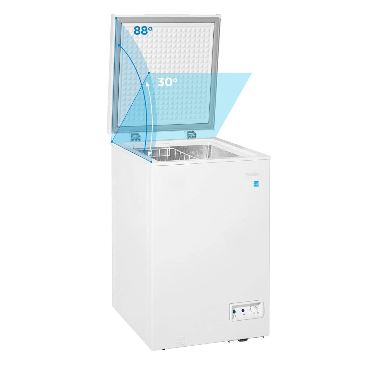 Danby Compact Chest Freezer,WH,50.6 lb Weight DCF035A5WDB