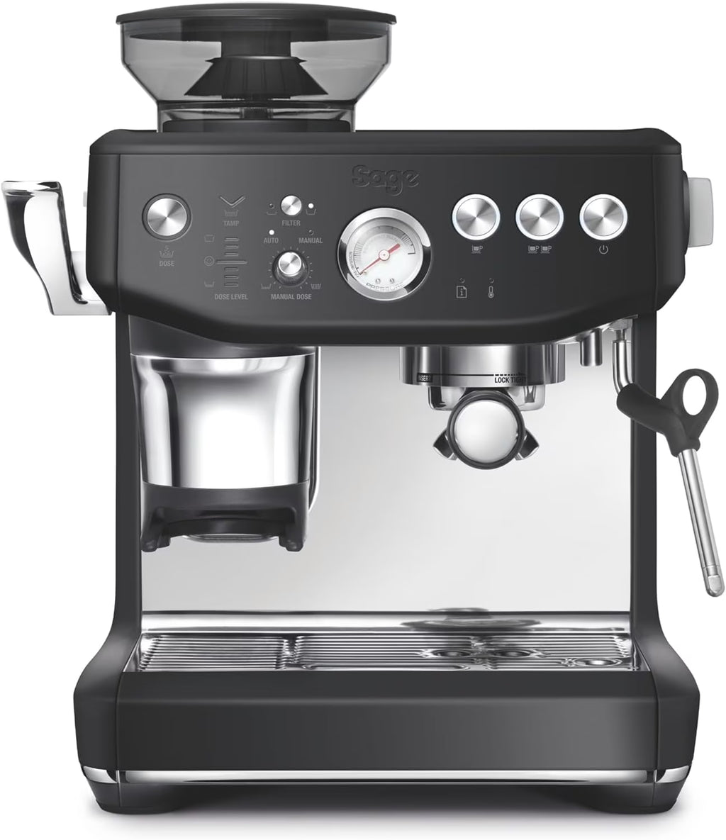 Breville Barista Express Impress Espresso Machine, 2 Liters - Black Truffle
