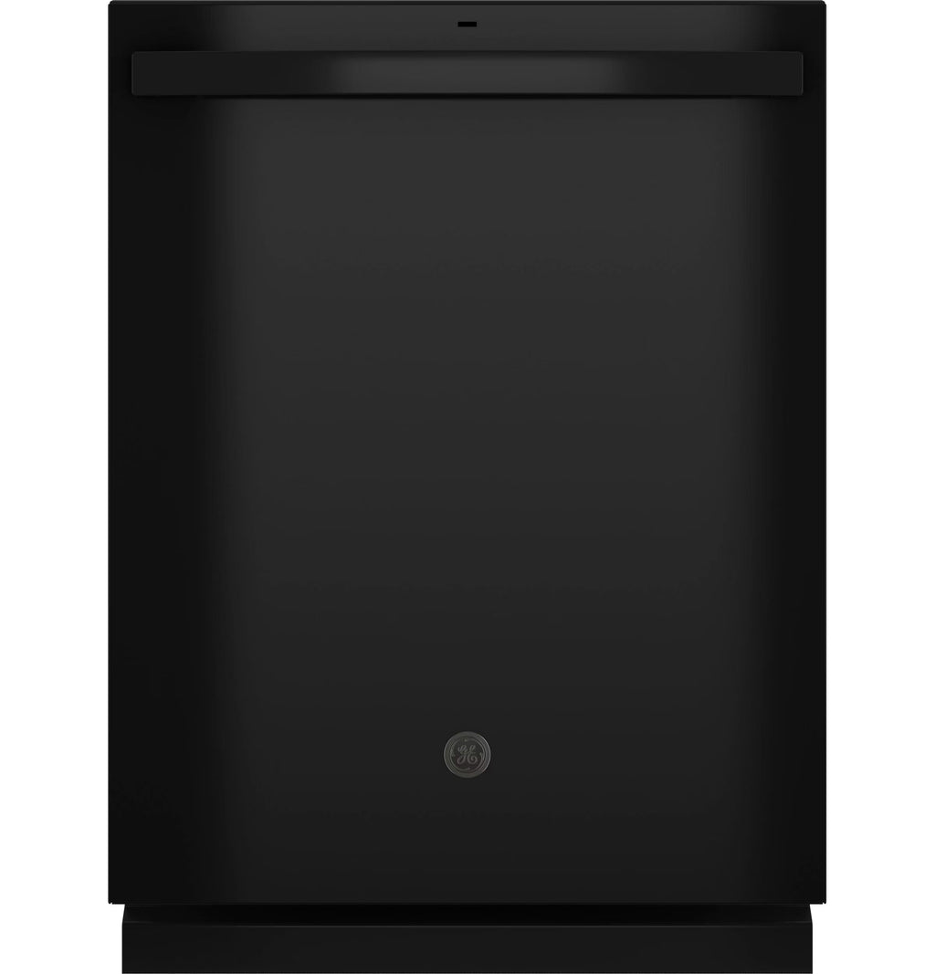 GE Top Control with Plastic Interior Dishwasher Sanitize Cycle & Dry Boost - GDT630PGRBB