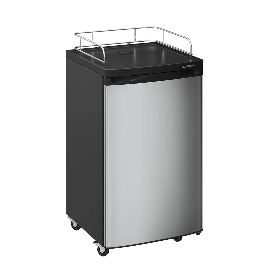 Edgestar Br2001 20" Wide Ultra Low Temp Refrigerator For Kegerator Conversion - Stainless