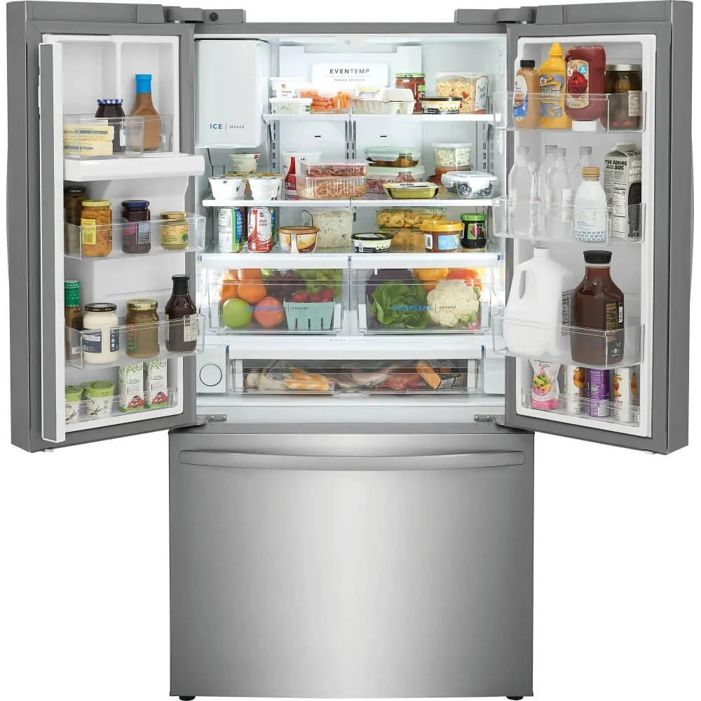 Frigidaire FRFS2823AS 28 Cu. Ft. Standard-Depth French Door Refrigerator, Stainless Steel