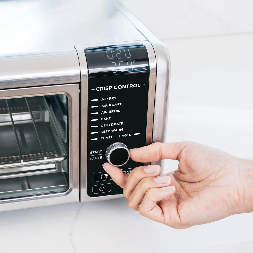 Ninja?? SP101 Foodia?�� 8-in-1 Digital Air Fry Oven, Flip-Away for Storage, Dehydrate, Keep Warm