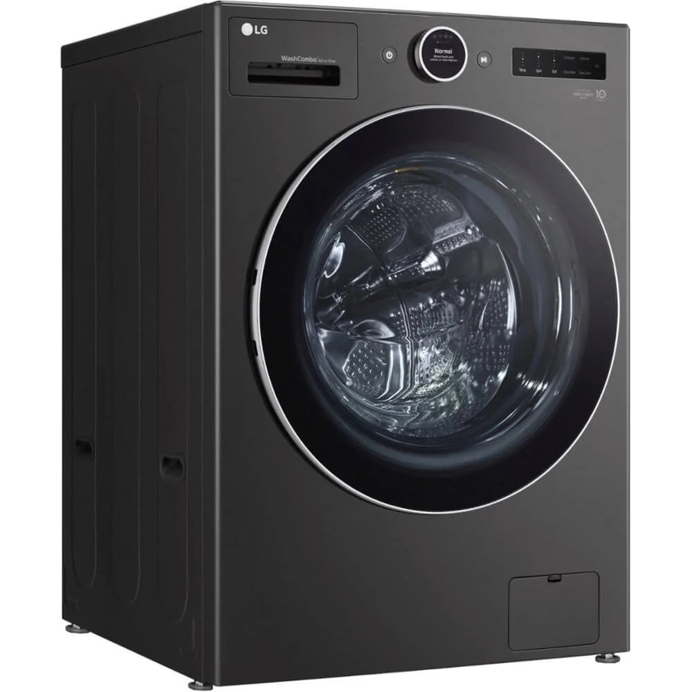 LG 5 Cu. Ft. Black Steel Electric All-in-One Washer Dryer Combo