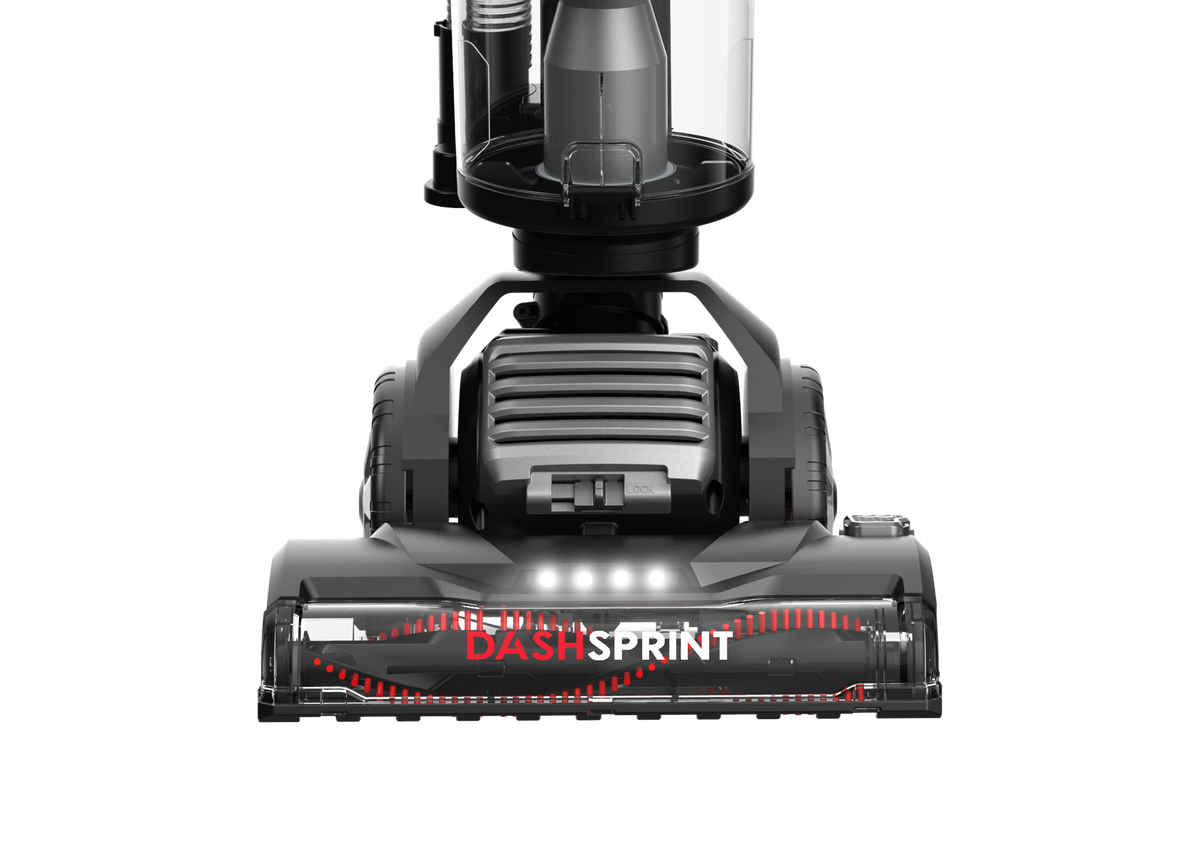 Eureka Neu 610 0.55 Gal Upright Vacuum Cleaner, 1 HP, Corded Electric, Foam, for Rugs, 30 ft Hose, Black with Turbo Pet Tool
