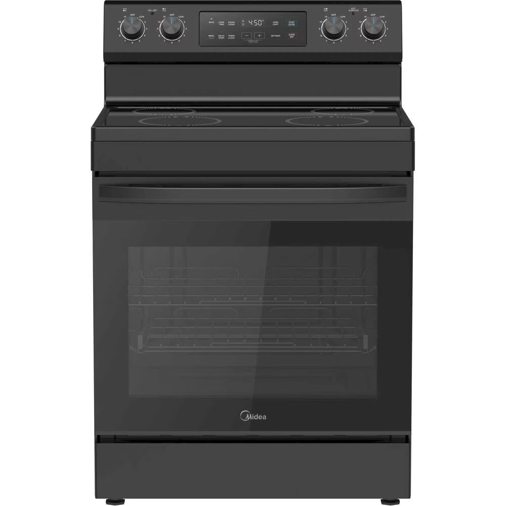 MIDEA 30" Electric Range with Steam Clean
