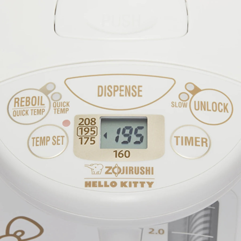 Zojirushi CD-WCC30KTWA Micom 3.0 Electric Kettle, Hello Kitty Collection White with Automatic Shut-Off