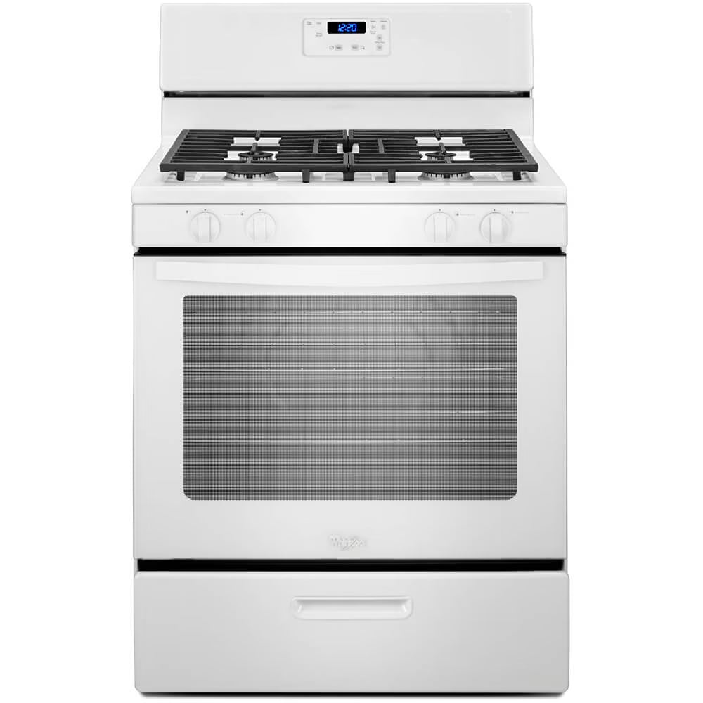 Whirlpool WFG320M0BB 5.1 Cu. Ft. Freestanding Gas Range - Black