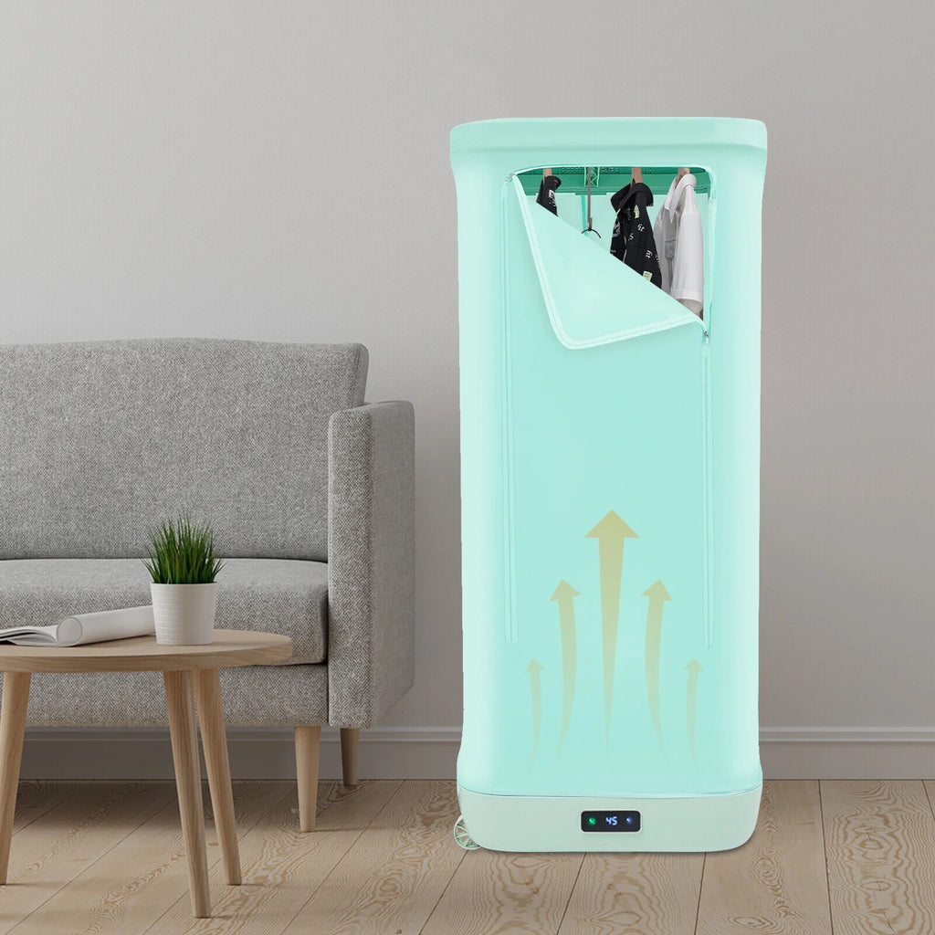 Portable Clothes Dryer, Folding Clothes Dryer, Household Clothes Dryer for Homes, Business Trips, Traveling, Flat