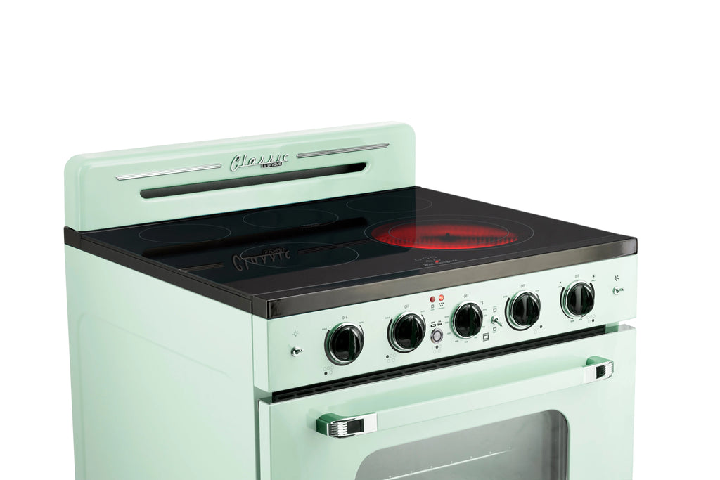 Unique Appliances Oven 30.0 in 3.9 cu/ft Electric Freestanding Range in Marshmallow White