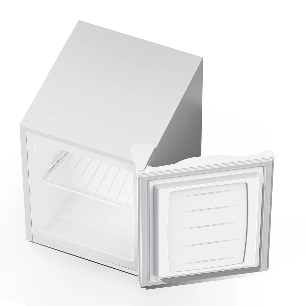 KNDKO 1.2Cu.ft Upright Freezer, Mini Freezer with Reversible Door, Perfect for Home/Office/Dorm, Black