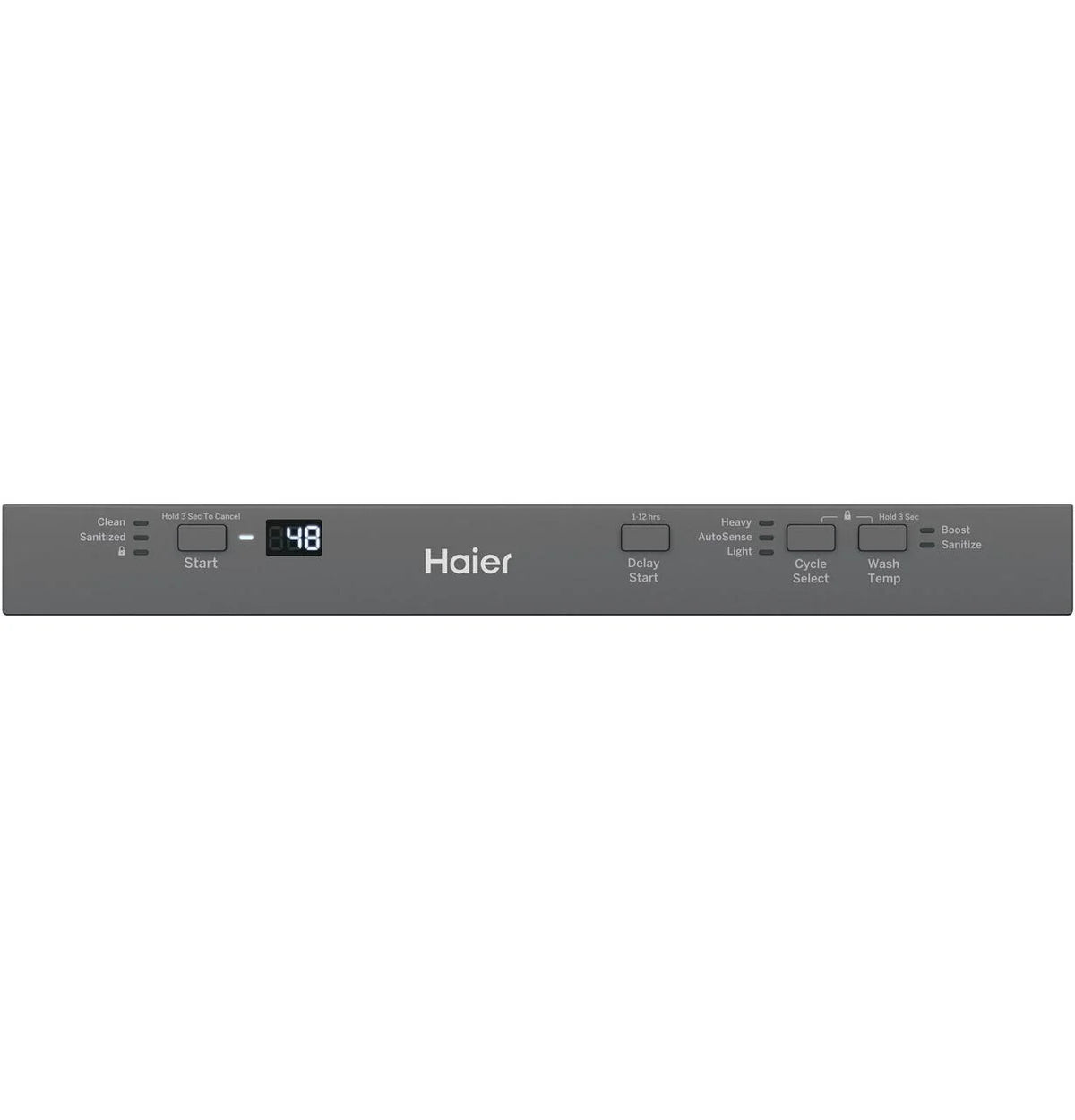 HAIER QDT125SSLSS built in dishwasher