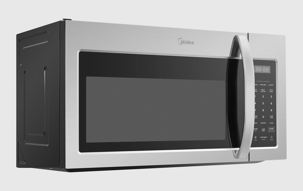Midea Over The Range Microwave Oven with Sensor Cooking, 1.7?Cu. ?Ft., Stainless Steel, MMO17S3AST