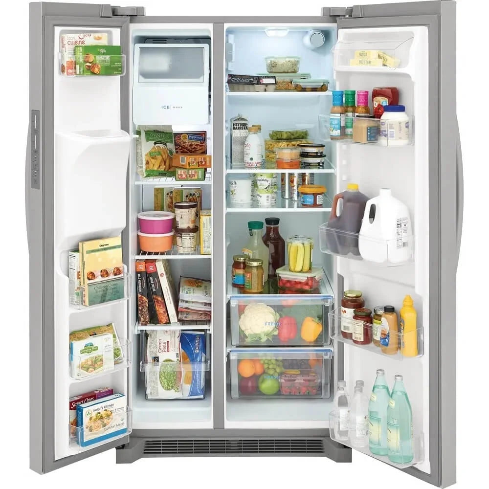 Frigidaire FRSS2623AS 25.6 Cu. Ft. Stainless Steel Side-by-Side Refrigerator