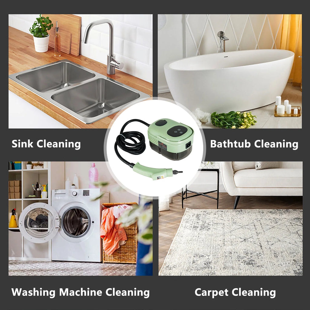 Cailmei Household High Temperature And High Pressure Cleaning Small And Portable Kitchen Decontamination Cleaning Red Free Size