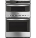GE Appliances PT7800SHSS 30 Inch Electric Double Wall Oven/Microwave Combo Stainless Steel