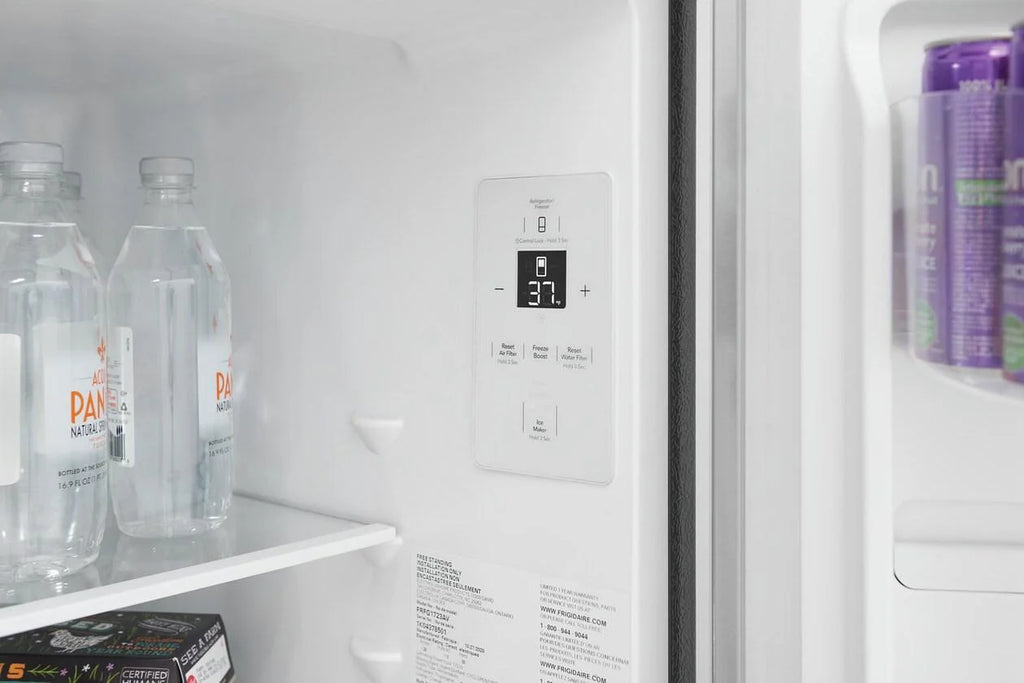 Frigidaire FRFG1723AV 18 Cu. Ft. Counter-Depth French Door Refrigerator, Stainless Steel