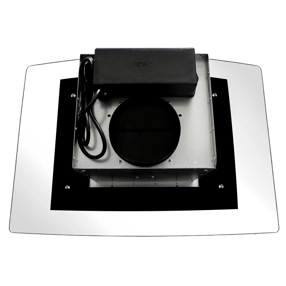 Cosmo 30 in. Ducted Island Range Hood in Stainless Steel with LED Lighting and Permanent Filters
