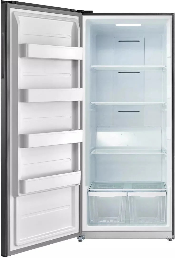 Forte F21UFLESSS 33" 21 cu. ft. Freestanding Upright Freezer in Stainless Steel