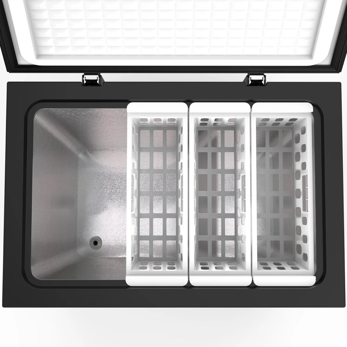 KNDKO 7.0 cu.ft. Chest Freezer with Adjustable Temperature, Free Standing Top Open Door Compact Freezer with Removable Basket for Kitchen/Home/Bar/Garage/Office
