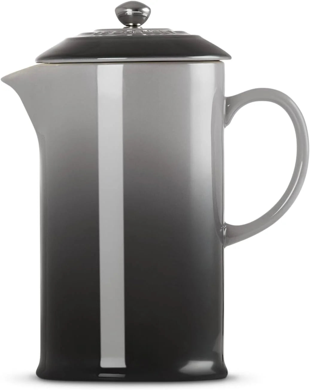 Stoneware French Press, 34 oz., Oyster
