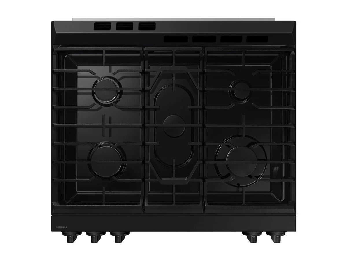 Samsung 6.0 Cubic Foot Gas Slide In Range Self Clean NSG6DG8100SR
