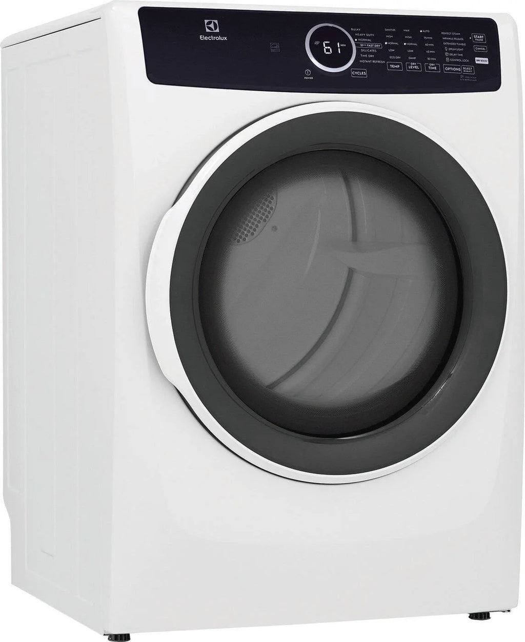 Electrolux Front Load Perfect Steam Electric Dryer with Instant Refresh, 8.0 Cu. Ft.