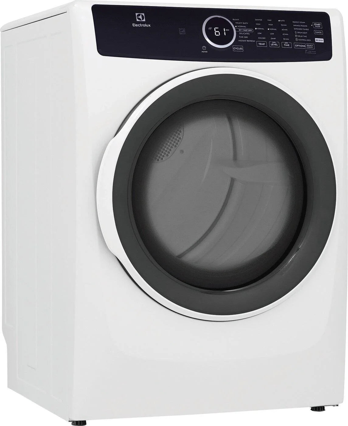 Electrolux Front Load Perfect Steam Electric Dryer with Instant Refresh, 8.0 Cu. Ft.