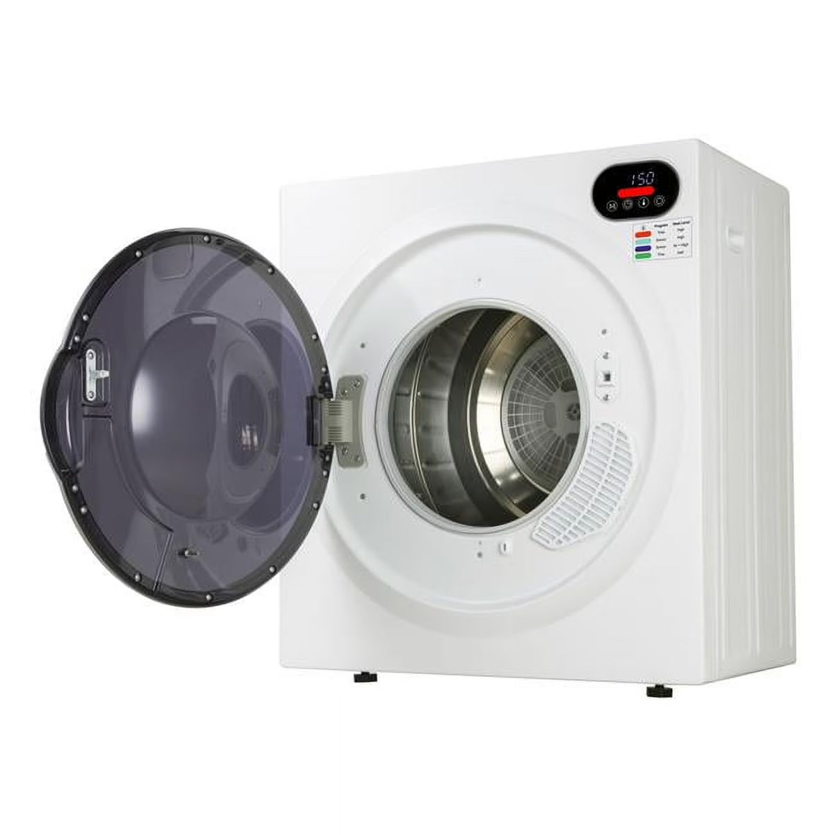 Equator Ultra Compact Short Vented SENSOR Dryer 2.6cf/10lb LED Ops 110V/1400W