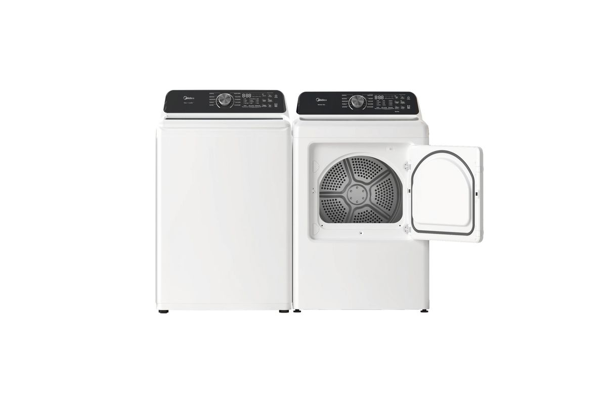 MIDEA Smart 7.0 Cu Ft. Gas Dryer, White