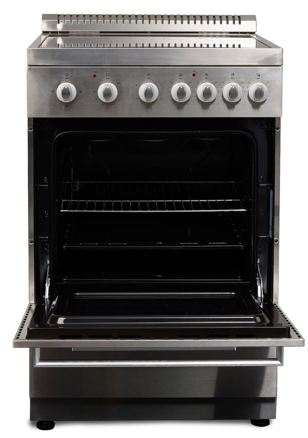 Premium Levella 24" Freestanding Electric Range with Air Fry