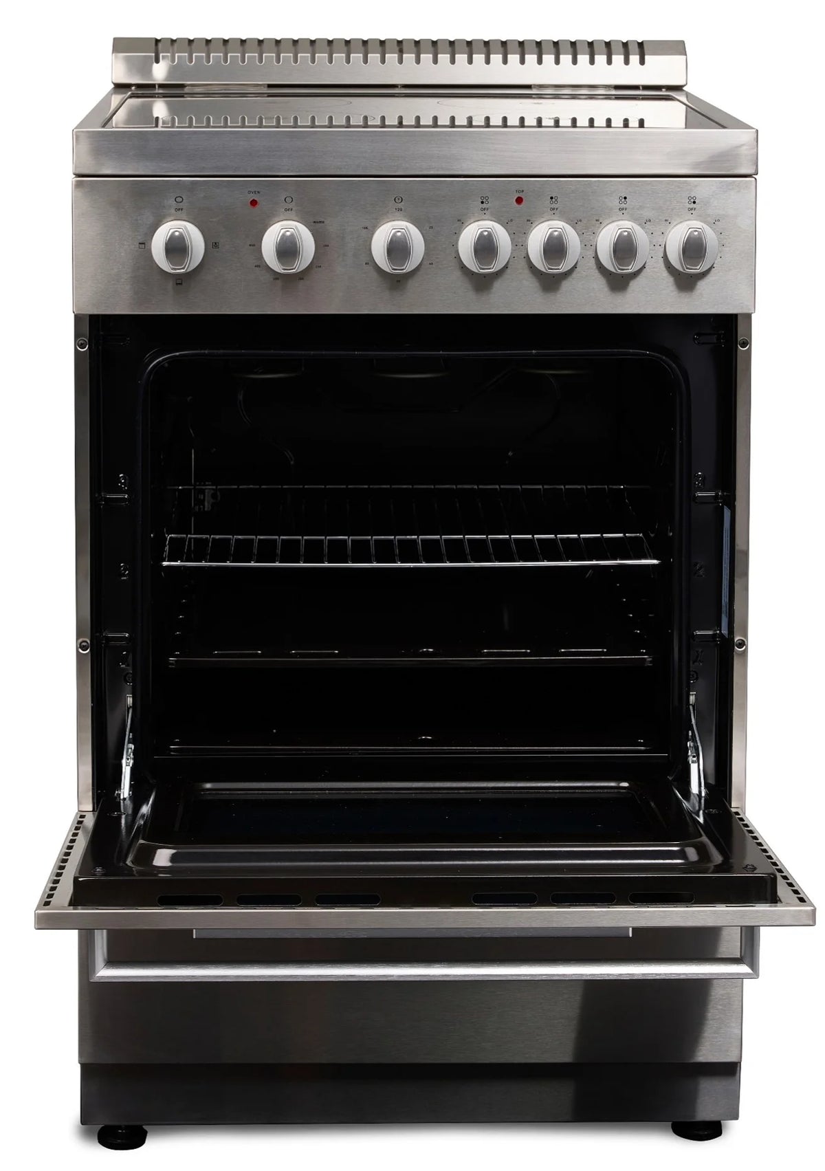Premium Levella 24" Freestanding Electric Range with Air Fry