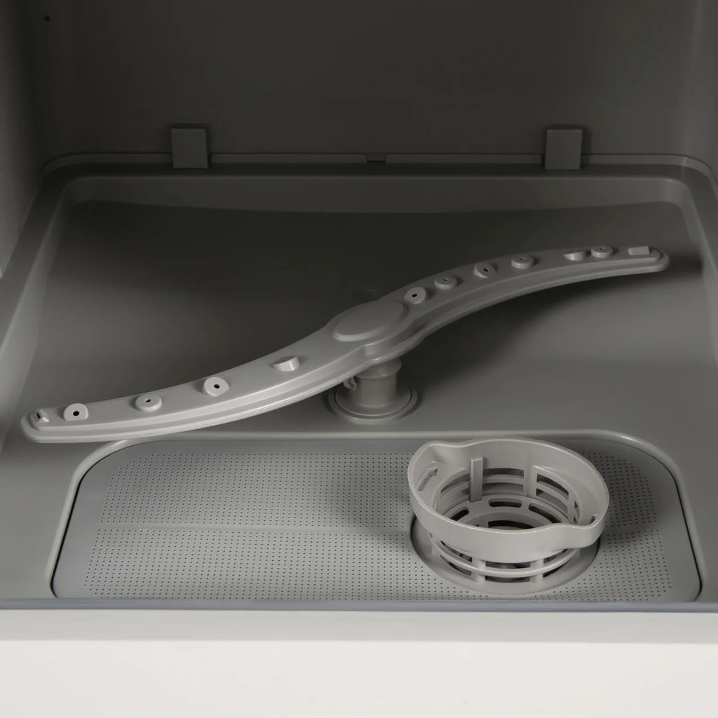 TFCFL Portable Dishwasher Electric Compact Countertop Dishes Dryer Washing Machine Touch Control