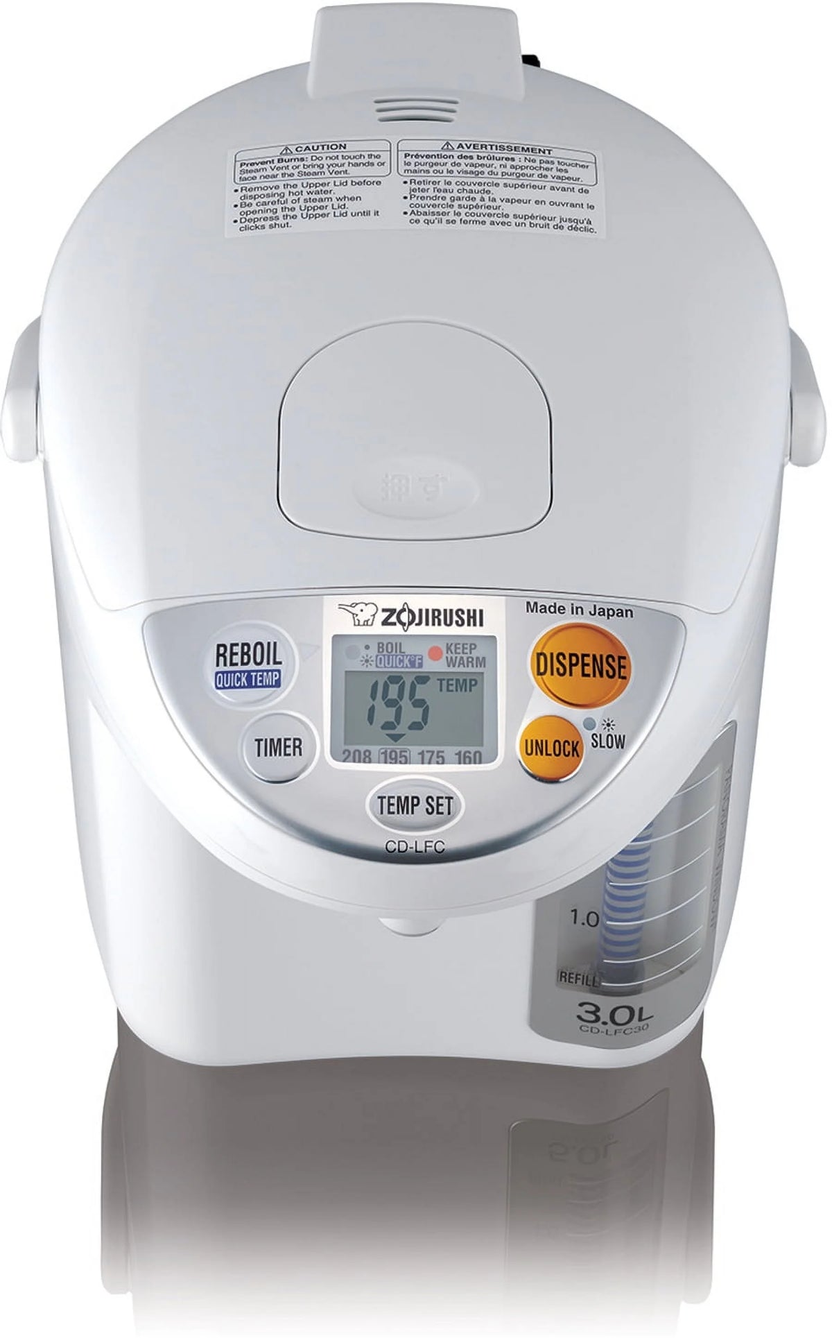 Zojirushi CD-LFC50WA Panorama Window? Micom Boiler & Warmer