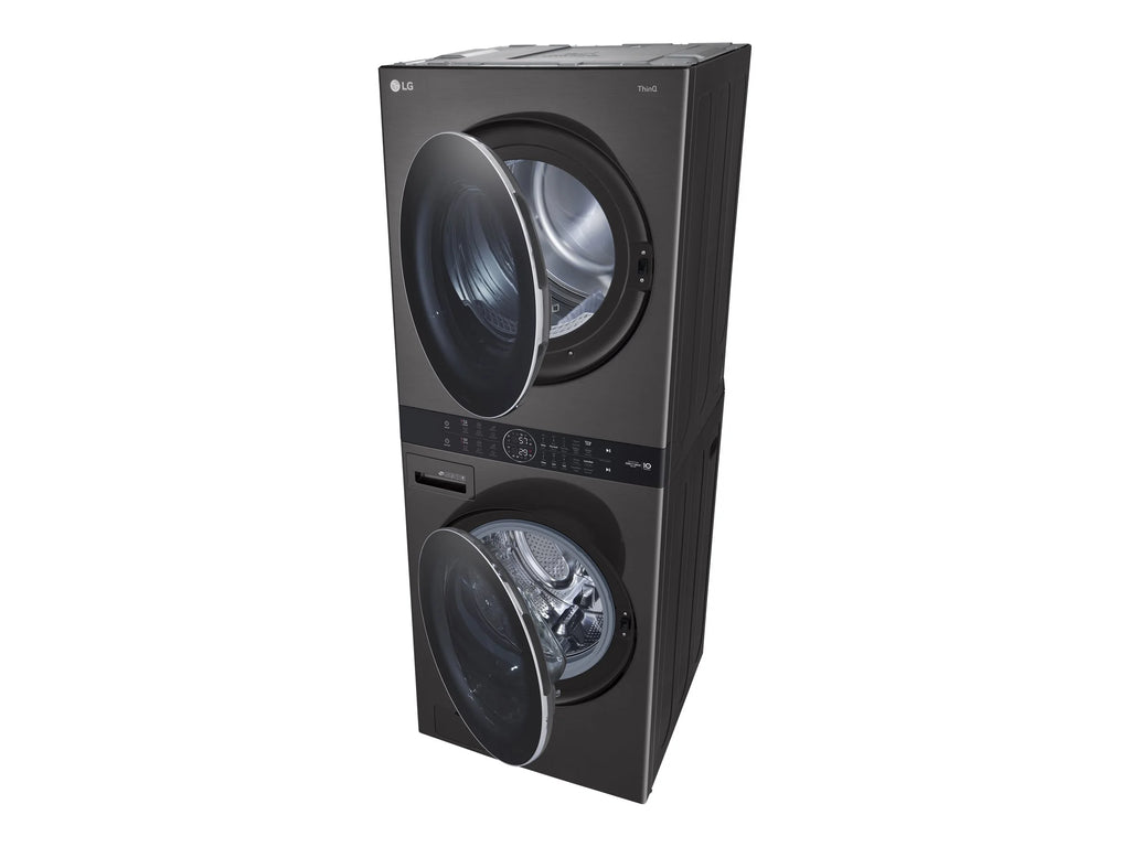 LG WashTower? 4.5 cu ft High-Efficiency Front Load Washer & 7.4 cu ft Gas Dryer Set, White