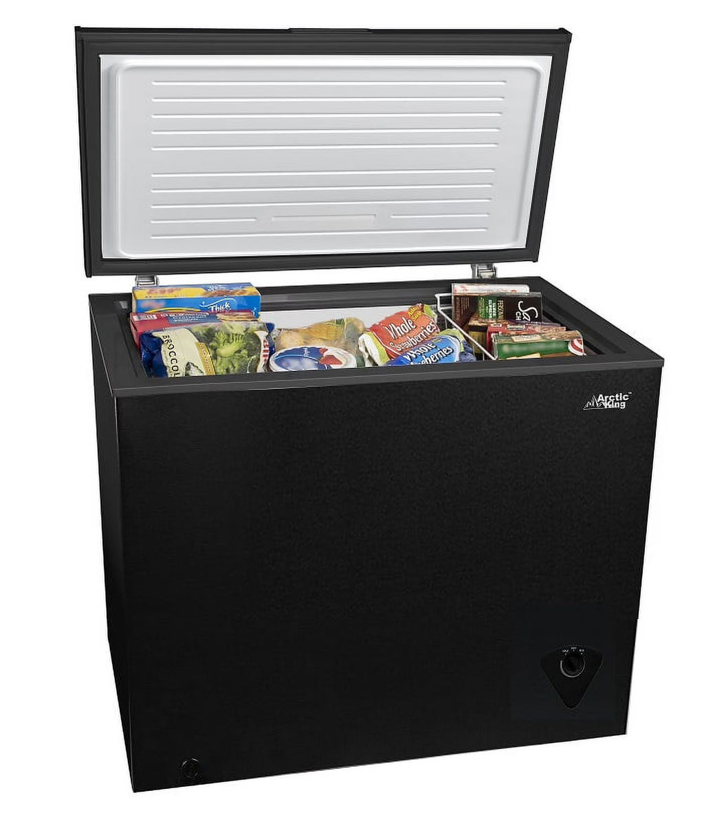 Arctic King 7 Cu ft Chest Freezer, Black