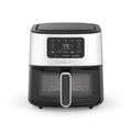 Open Box Cuisinart Air Fryer Oven - 6-Quart Basket Stainless Steel Air Fryer - Dishwasher-Safe Parts with 5 Presets - Roast, Bake, Broil, Air Fry and Keep Warm - Quick and Easy Meals - AIR-200