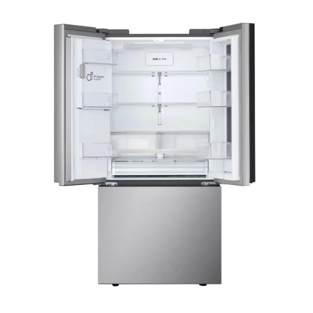 LG 33 Inch Freestanding French Door Smart Refrigerator with 25 Cu. Ft. Capacity in Stainless Steel LF25S6560S
